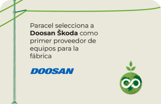 O projeto florestal celulósico da Paracel selecionou a Doosan Skoda como o primeiro fornecedor de equipamentos para a fábrica